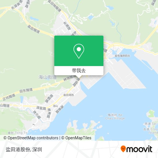盐田港股份地图