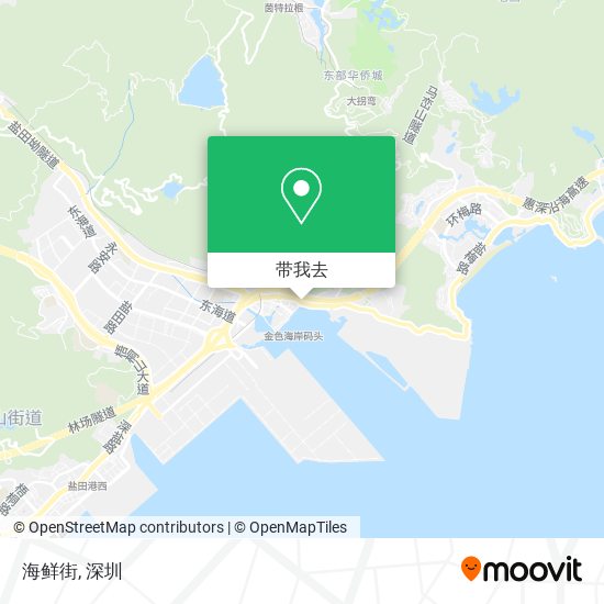 海鲜街地图
