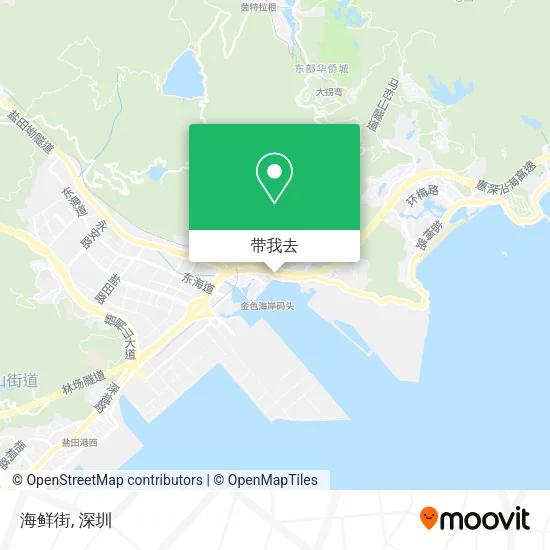 海鲜街地图