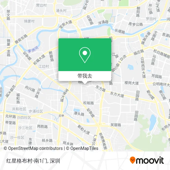 红星格布村-南1门地图