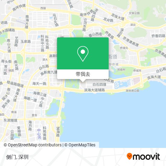 侧门地图