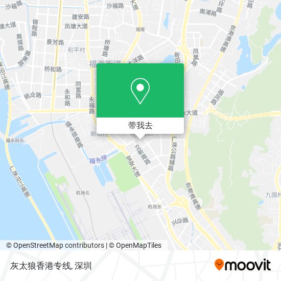 灰太狼香港专线地图