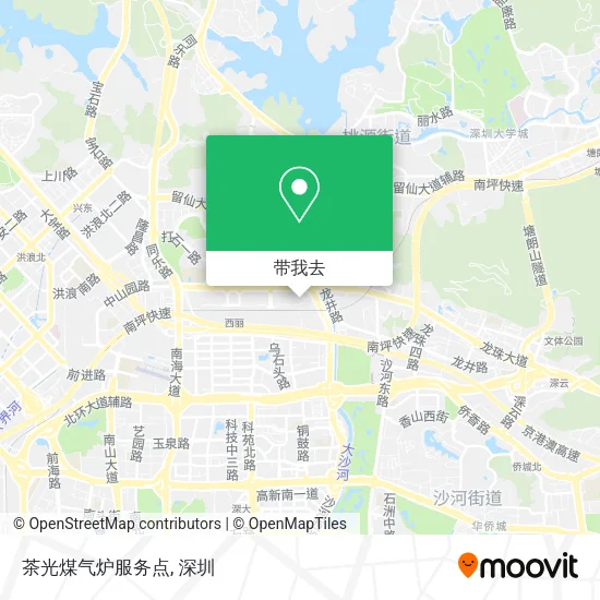 茶光煤气炉服务点地图