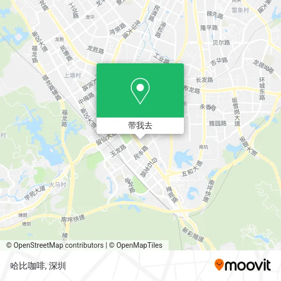 哈比咖啡地图