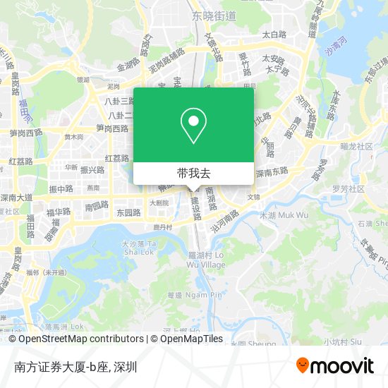 南方证券大厦-b座地图