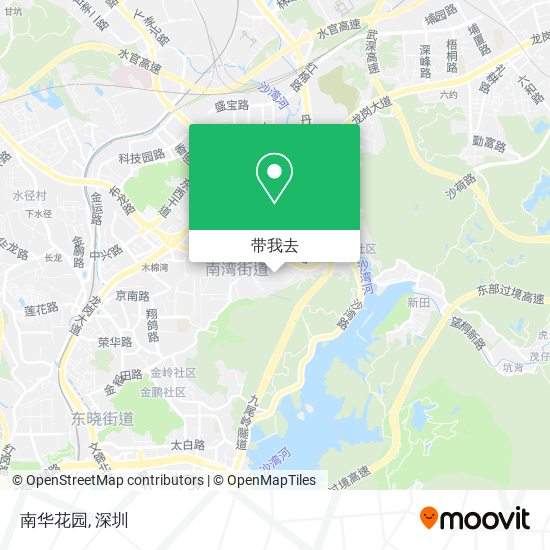 南华花园地图