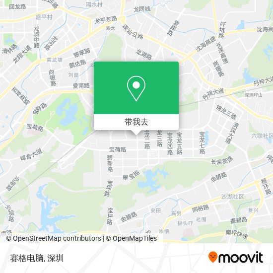 赛格电脑地图