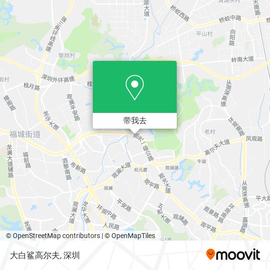 大白鲨高尔夫地图