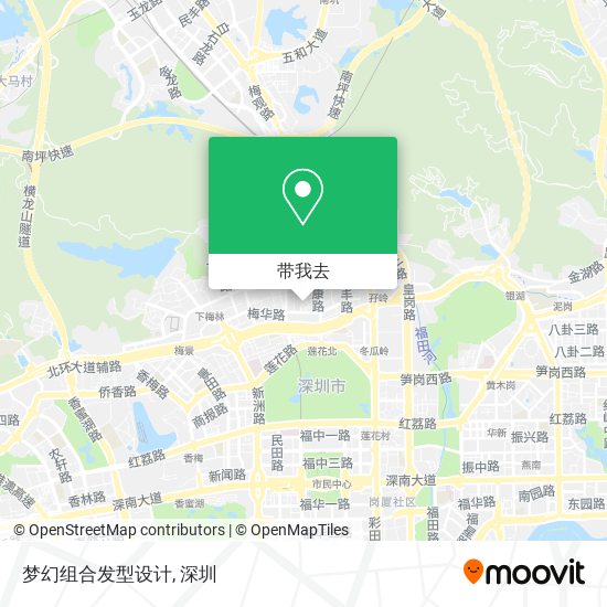 梦幻组合发型设计地图
