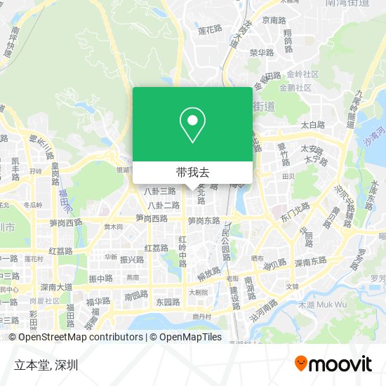 立本堂地图