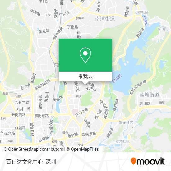 百仕达文化中心地图