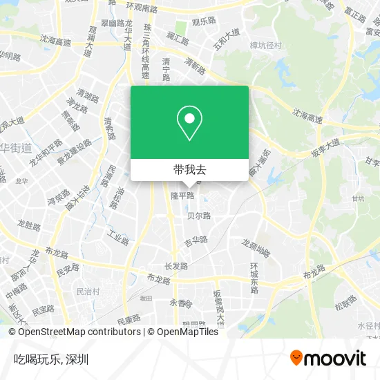 吃喝玩乐地图