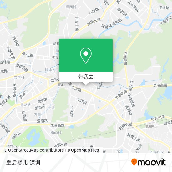 皇后婴儿地图