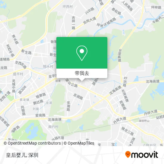 皇后婴儿地图