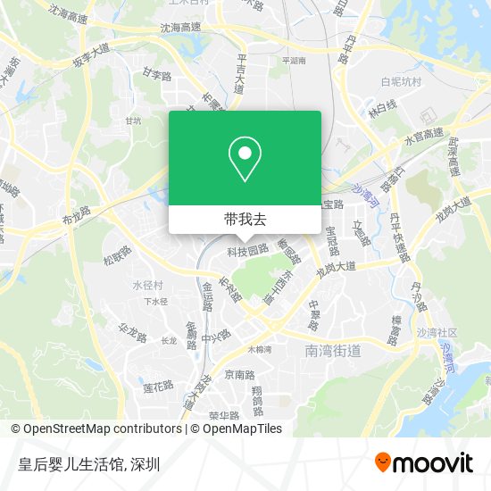 皇后婴儿生活馆地图