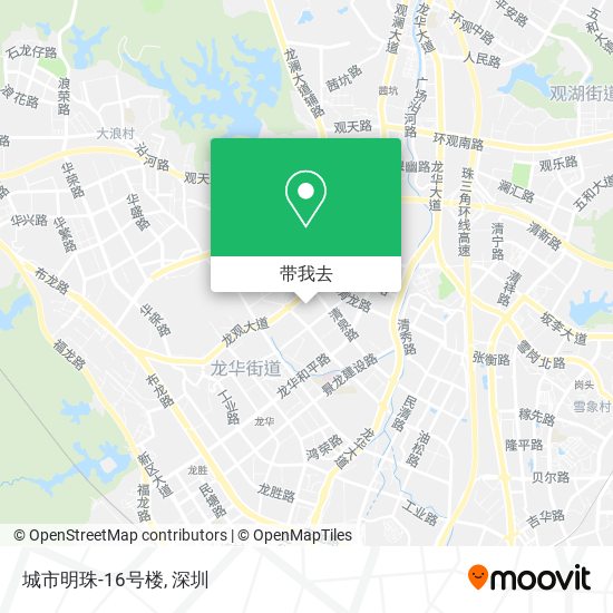 城市明珠-16号楼地图