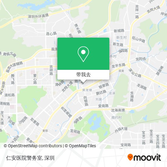 仁安医院警务室地图