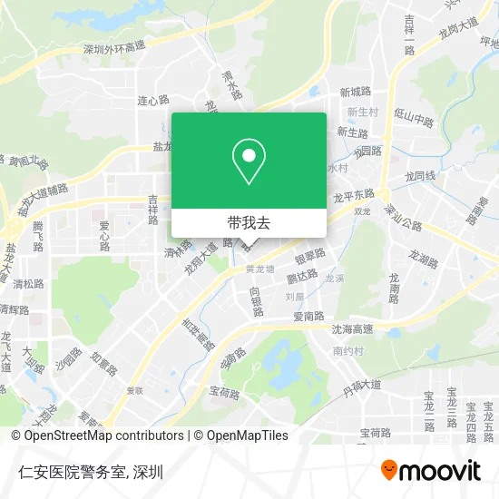 仁安医院警务室地图