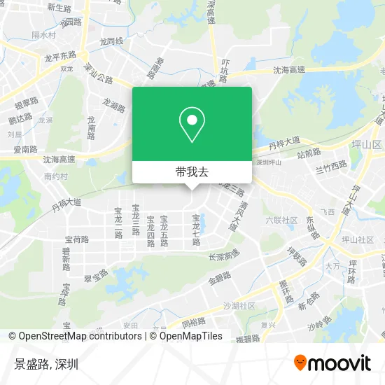 景盛路地图