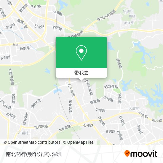 南北药行(明华分店)地图