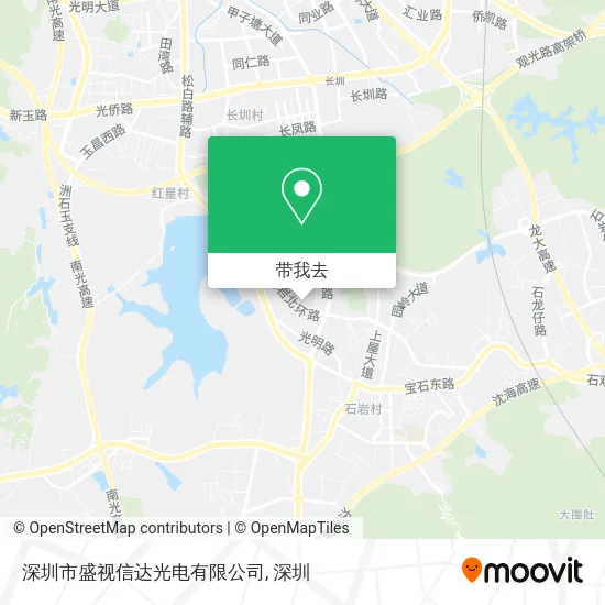 深圳市盛视信达光电有限公司地图