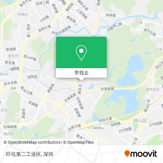 吓坑第二工业区地图