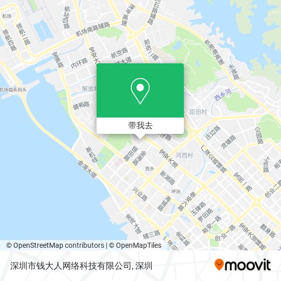 深圳市钱大人网络科技有限公司地图
