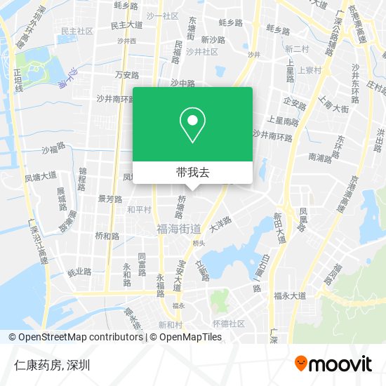 仁康药房地图