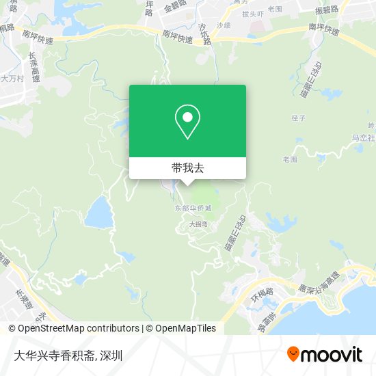 大华兴寺香积斋地图
