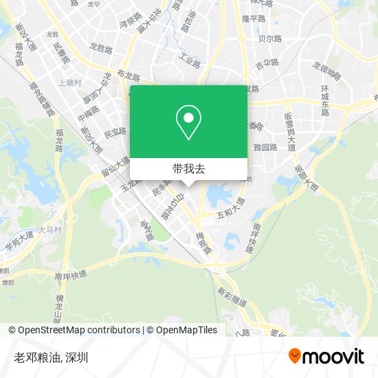 老邓粮油地图