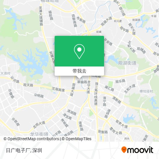 日广电子厂地图