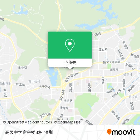 高级中学宿舍楼B栋地图