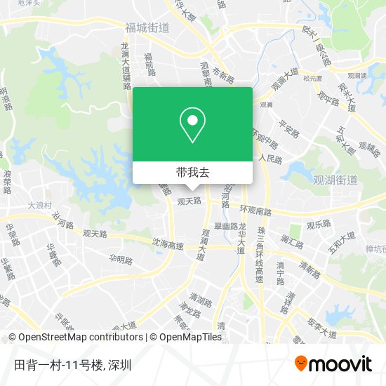 田背一村-11号楼地图