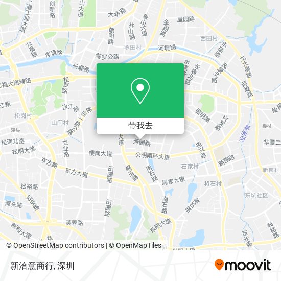 新洽意商行地图