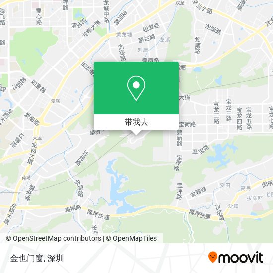 金也门窗地图