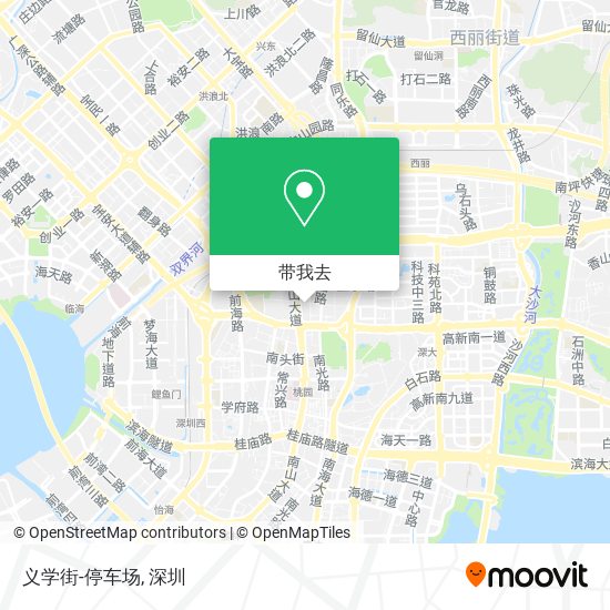 义学街-停车场地图