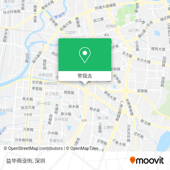 益华商业街地图