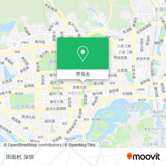 田面村地图