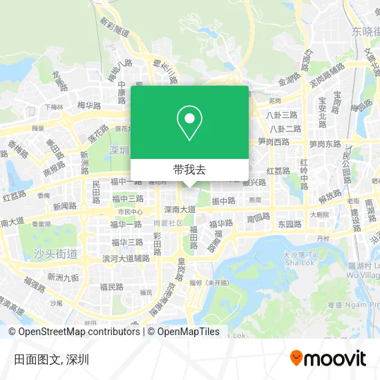 田面图文地图