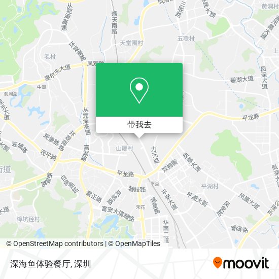 深海鱼体验餐厅地图