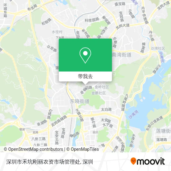 深圳市禾坑刚丽农资市场管理处地图