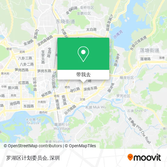 罗湖区计划委员会地图