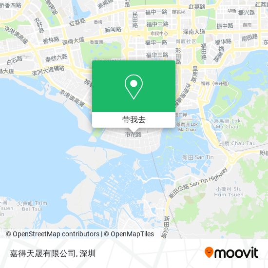 嘉得天晟有限公司地图