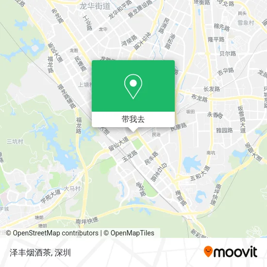 泽丰烟酒茶地图