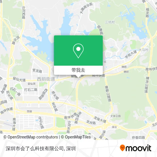 深圳市会了么科技有限公司地图