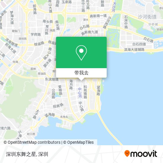 深圳东舞之星地图