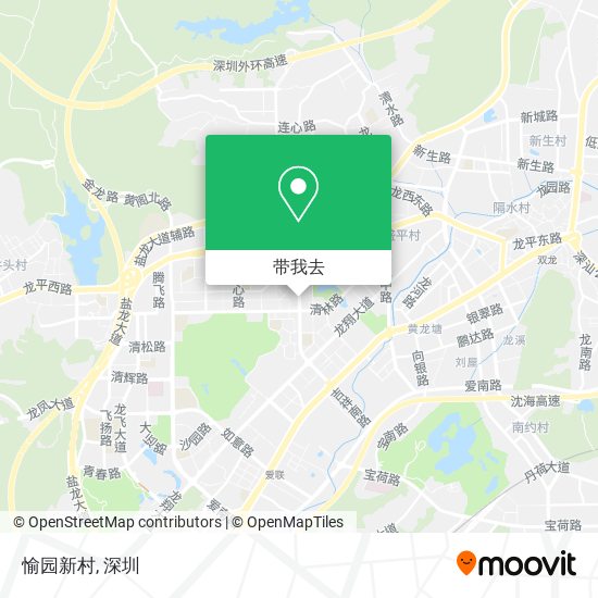 愉园新村地图