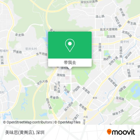 美味思(黄阁店)地图