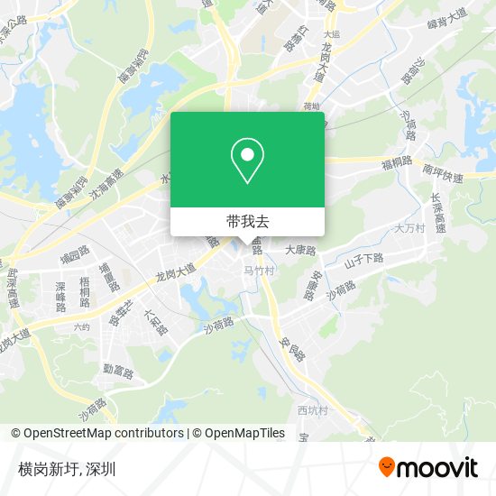 横岗新圩地图