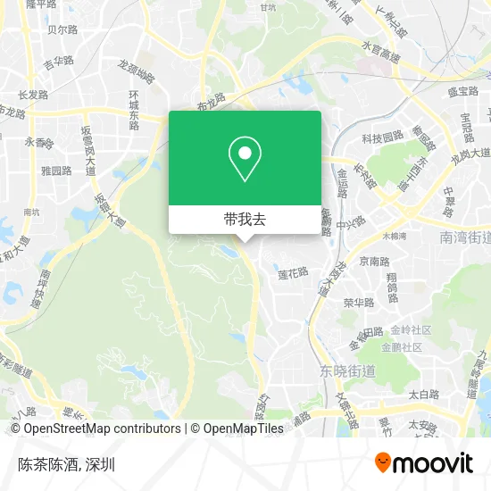 陈茶陈酒地图
